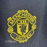 1998-1999 Man Utd Black Long Sleeve Retro Soccer Jersey (长袖)