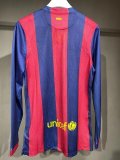 2014-2015 BAR Home Player Version 长袖球员 Long Sleeve Retro Soccer Jersey