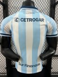 25-26 Racing Club Home Player Version Soccer Jersey