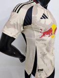 25-26 New York Red Bulls Away Player Version Soccer Jersey