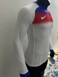 25-26 England W Home Long Sleeve Player Version Soccer Jersey (长袖球员)