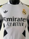 25-26 RMA White Special Edition Player Version Training Shirts 黄袖边