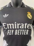 25-26 RMA Black Special Edition Player Version Training Shirts 黄袖边