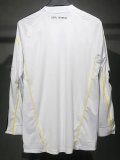 2009-2010 RMA Home Player Version 长袖球员 Long Sleeve Retro Soccer Jersey