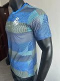 25-26 RMA Grey Blue Player Version Training Shirts
