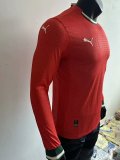 25-26 Portugal Home Long Sleeve Player Version Soccer Jersey (长袖球员)*PM