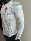 25-26 Portugal Away Long Sleeve Player Version Soccer Jersey (长袖球员)*PM