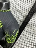 25-26 Brazil Black Green Special Edition Player Version Soccer Jersey