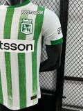 25-26 Atletico Nacional Home Player Version Soccer Jersey