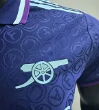 25-26 ARS Blue Special Edition Player Version Soccer Jersey 字母印