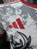 25-26 Japan Grey White Special Edition Player Version Soccer Jersey