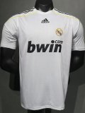 2009-2010 RMA Home Player Version 球员 Retro Soccer Jersey