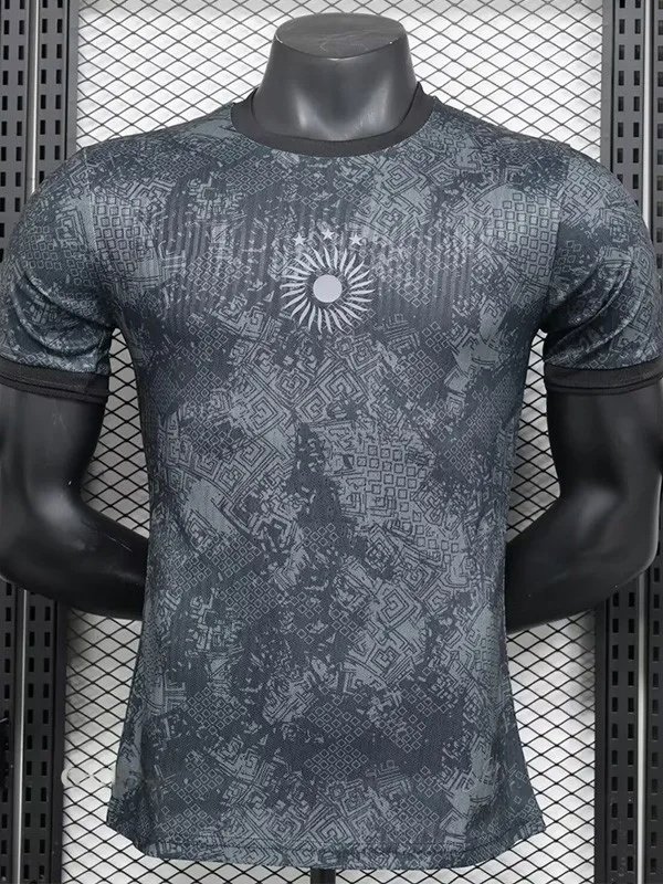 24-25 Argentina Comma Grey Black Special Edition Player Version Soccer Jersey
