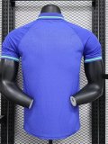 24-25 Brazil Blue Special Edition Player Version Soccer Jersey *有领