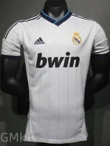 2012-2013 RMA Home Player Version 球员 Retro Soccer Jersey