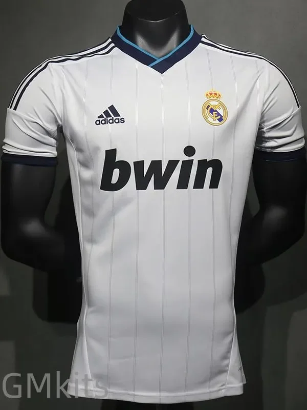 2012-2013 RMA Home Player Version 球员 Retro Soccer Jersey