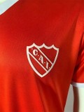 1989-1990 CA Independiente Red Retro Soccer Jersey *三叶草