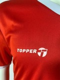 1989-1990 CA Independiente Red Retro Soccer Jersey *三叶草