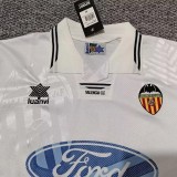 1995-1996 Valencia Home Retro Soccer Jersey
