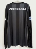 2007 Flamengo GoalKeeper Black Long Sleeve Retro Soccer Jersey (长袖)
