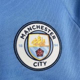 2019-2020 Man City Home Retro Soccer Jersey