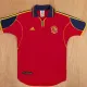 2000 Spain Home Retro Soccer Jersey