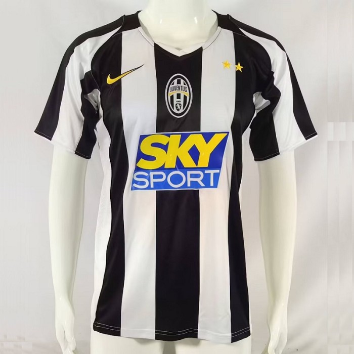 Retro 04/05 Juventus home football Jersey