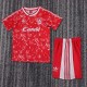 Retro 89/91 liverpool home kids kit
