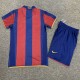 Retro 07/08 Barcelona home kids kit