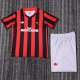 Retro 90/91 AC Milan home kids kit