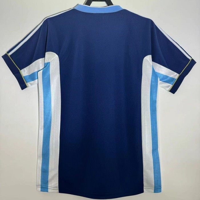 Retro Argentina 1998 away football Jersey