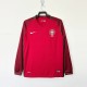 Retro 2016 Portugal home Long sleeved champion