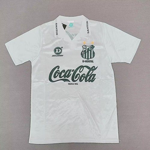 Retro Santos Away white