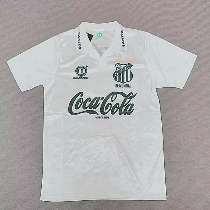 Retro Santos Away white