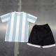 Retro 1986 Argentina home kids kit