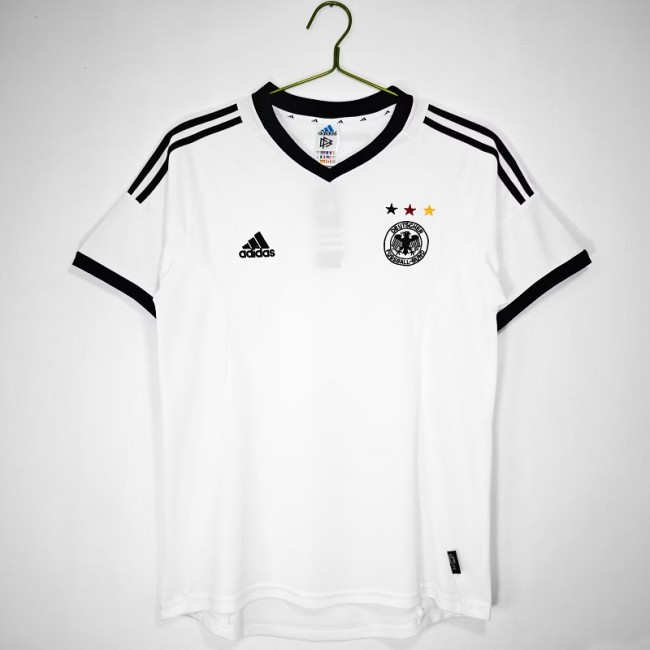 Retro Germany 2002 home football Jersey