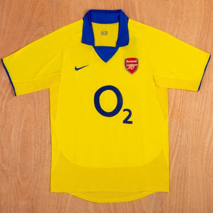 Retro 03/04 Arsenal away football Jersey