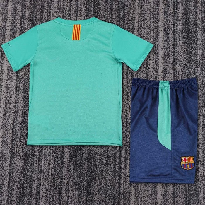 Retro 10/11 Barcelona Away kids kit
