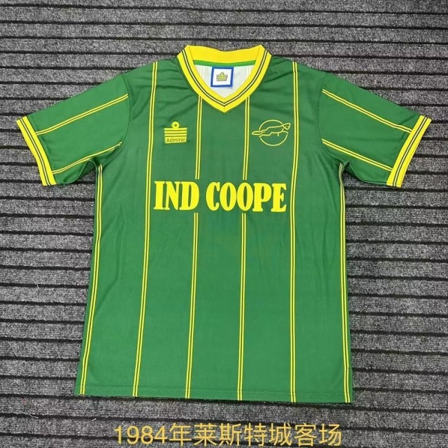 Retro 1984 Leicester City Away football Jersey