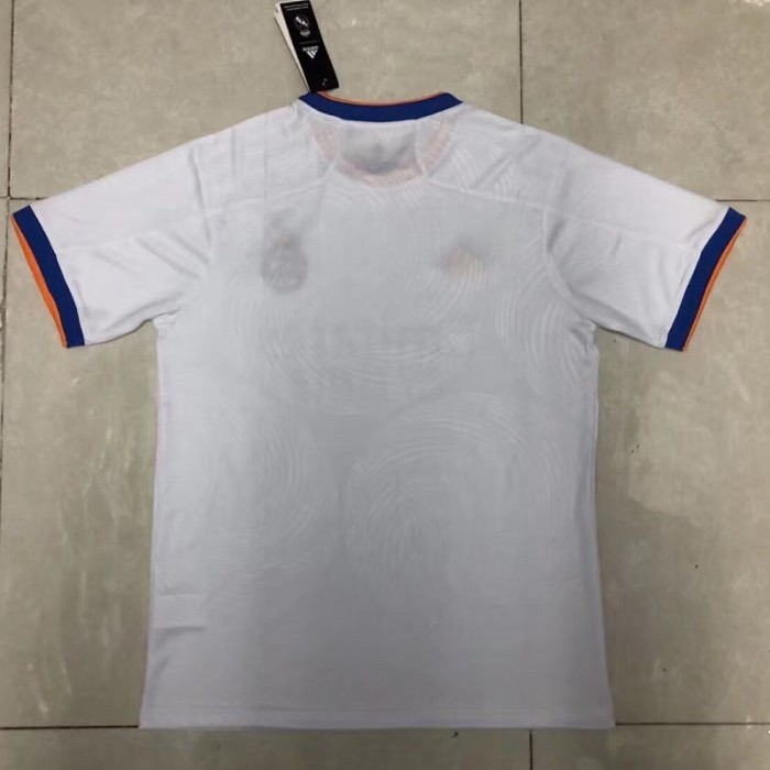 Retro 21/22 Real Madrid home football jersey
