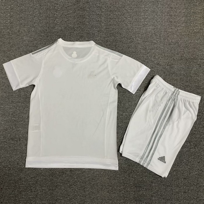 15/16 Retro Real Madrid home kids kit
