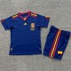 Retro 2010 Spain Away kids kit