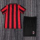 Retro 93/94 AC Milan home kids kit