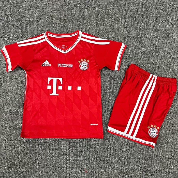 Retro 13/14 bayern munich home kids kit