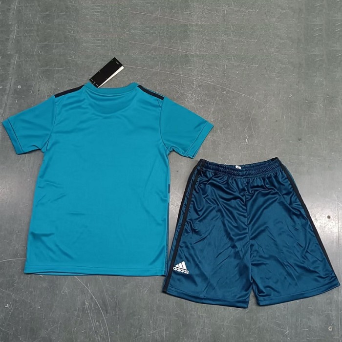 Retro 17/18 Real Madrid third kids kit