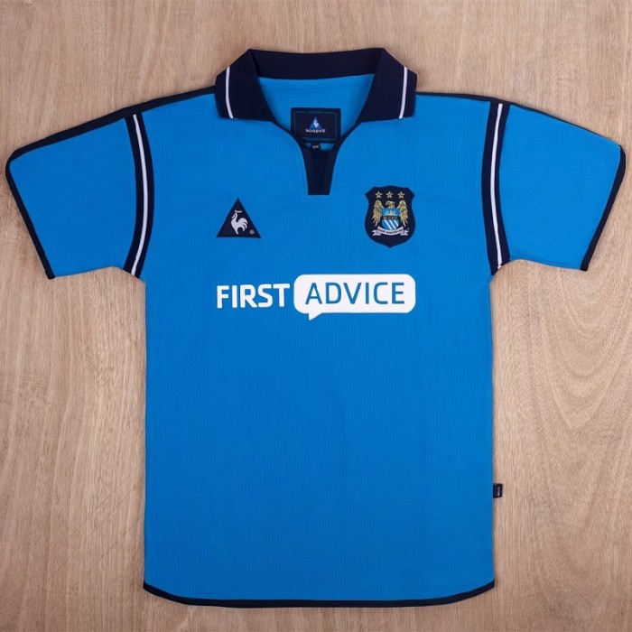 Retro 02/03 Manchester City Home Ffootball Jersey