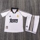 Retro 98/00 Real Madrid home kids kit
