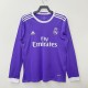 Retro 16/17 Real Madrid Away Long sleeve
