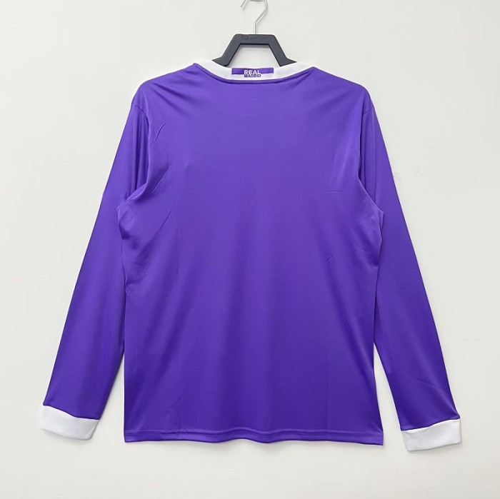 Retro 16/17 Real Madrid Away Long sleeve