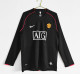 Retro 07/08 Manchester United away long sleeve football Jersey